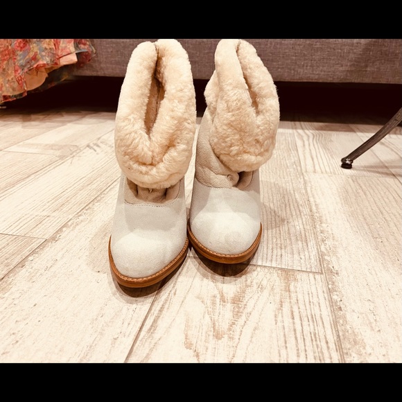 leather booties - Picture 2 of 4